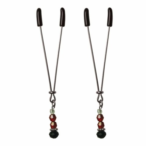 Zaciski na sutki - S&M Ruby Black Nipple Clips Zaciski na sutki - S&M Ruby Black Nipple Clips