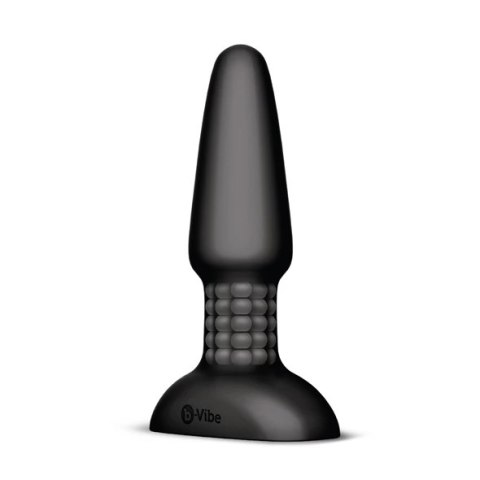 Zdalnie sterowany plug analny - B-Vibe Rimming Plug 2 Black Zdalnie sterowany plug analny - B-Vibe Rimming Plug 2 Black