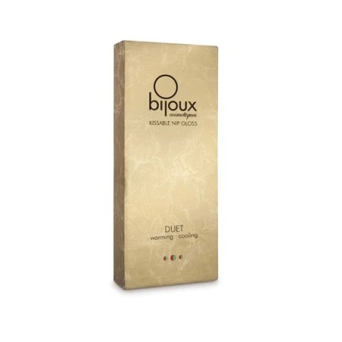 Zestaw balsamów stymulujących - Bijoux Cosmetiques Nip Gloss Duet 2 x 13 ml Zestaw balsamów stymulujących - Bijoux Cosmetiques Nip Gloss Duet 2 x 13 ml