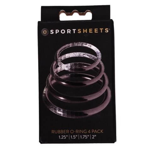 Zestaw pierścieni - Sportsheets O-Rings Set 4 Assorted Sizes Zestaw pierścieni - Sportsheets O-Rings Set 4 Assorted Sizes