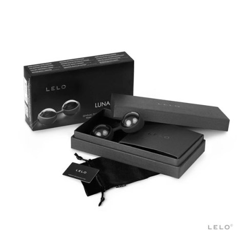 Kulki gejszy - Lelo Luna Beads Noir Kulki gejszy - Lelo Luna Beads Noir