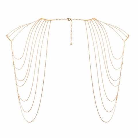 Łańcuszki na ramiona - Bijoux Indiscrets Magnifique Shoulder Jewelry Gold Łańcuszki na ramiona - Bijoux Indiscrets Magnifique Shoulder Jewelry Gold