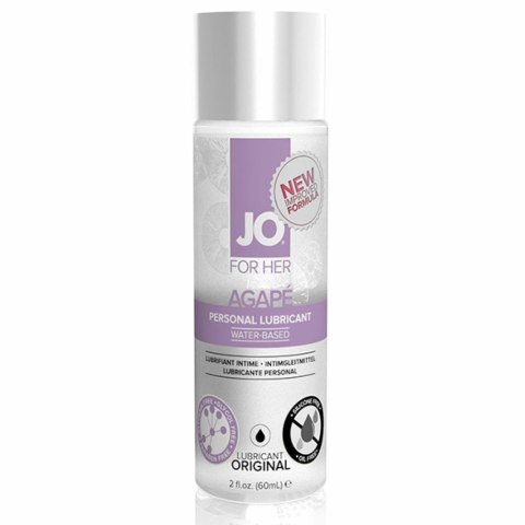 Lubrykant dla wrażliwej skóry - System JO For Her Agape Original 60 ml Lubrykant dla wrażliwej skóry - System JO For Her Agape Original 60 ml