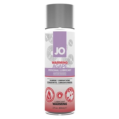 Lubrykant dla wrażliwej skóry rozgrzewający - System JO For Her Agape Warming 60 ml Lubrykant dla wrażliwej skóry rozgrzewający - System JO For Her Agape Warming 60 ml