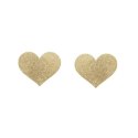 Naklejki na sutki - Bijoux Indiscrets Flash Heart Gold