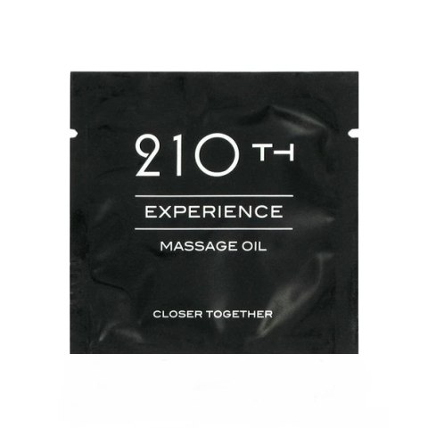 Olejek do masażu (saszetka) - 210th Massage Oil 5 ml Olejek do masażu (saszetka) - 210th Massage Oil 5 ml