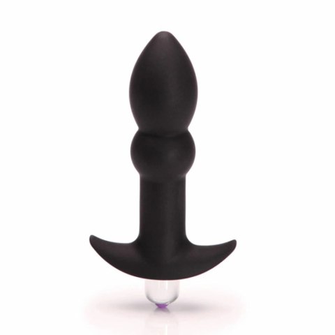 Plug analny wibrujący - Tantus Perfect Butt Plug Plus Black Plug analny wibrujący - Tantus Perfect Butt Plug Plus Black