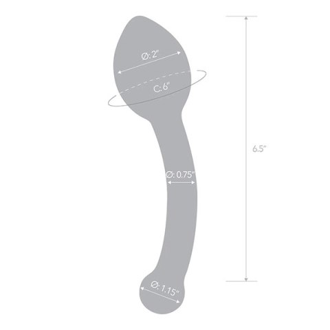 Szklane dildo analne - Glas Pure Indulgence Szklane dildo analne - Glas Pure Indulgence