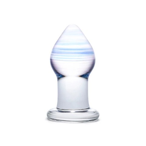 Szklany plug analny - Glas Amethyst Rain Szklany plug analny - Glas Amethyst Rain