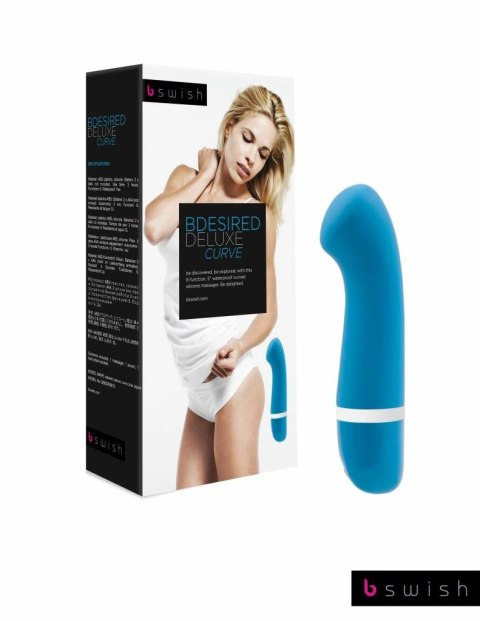 Wibrator - B Swish bdesired Deluxe Curve Blue Lagoon Wibrator - B Swish bdesired Deluxe Curve Blue Lagoon