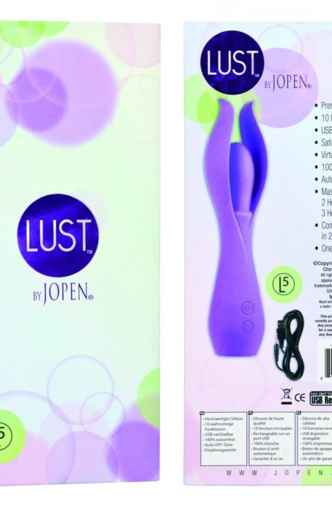 Wibrator Lust by Jopen - L5 Vibrator Purple Wibrator Lust by Jopen - L5 Vibrator Purple