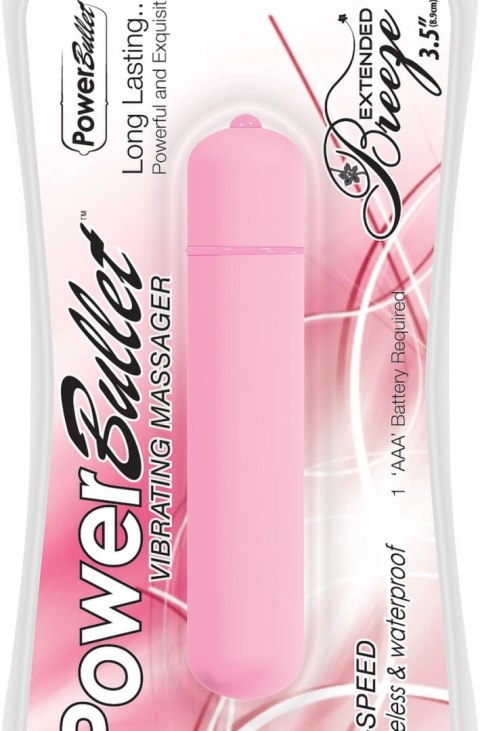 Wibrator - PowerBullet Extended Breeze Pink Wibrator - PowerBullet Extended Breeze Pink