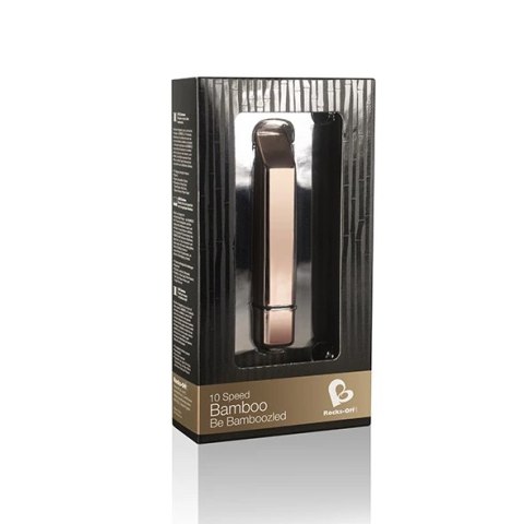 Wibrator - Rocks-Off Bamboo 10-Speed Rose Gold Wibrator - Rocks-Off Bamboo 10-Speed Rose Gold