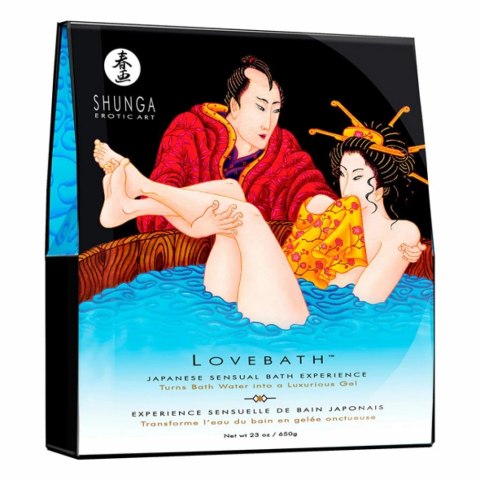 Zestaw do żelowej kąpieli - Shunga Lovebath Ocean Temptations 650g Zestaw do żelowej kąpieli - Shunga Lovebath Ocean Temptations 650g