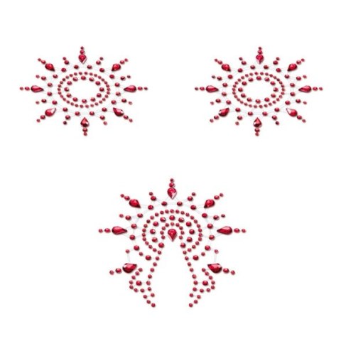 Biżuteria do ciała - Petits Joujoux Gloria Set Red Biżuteria do ciała - Petits Joujoux Gloria Set Red