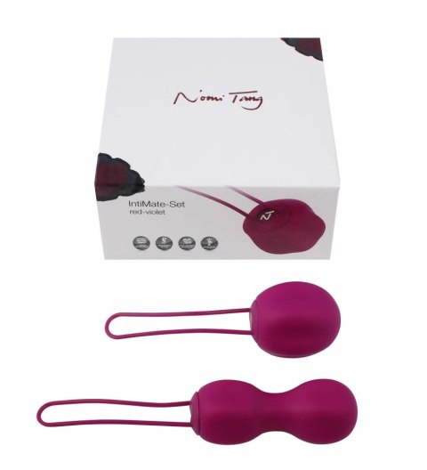 Kulki kegla - Nomi Tang Intimate Kegel Set Red Violet Kulki kegla - Nomi Tang Intimate Kegel Set Red Violet