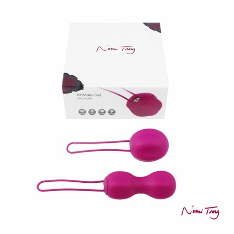 Kulki kegla - Nomi Tang Intimate Kegel Set Red Violet Kulki kegla - Nomi Tang Intimate Kegel Set Red Violet