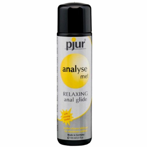 Odprężający silikonowy lubrykant analny - Pjur Analyse Me Relaxing Silicone 100 ml Odprężający silikonowy lubrykant analny - Pjur Analyse Me Relaxing Silicone 100 ml