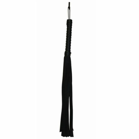 Pejcz skórzany - S&M Black Faux Leather Flogger Pejcz skórzany - S&M Black Faux Leather Flogger