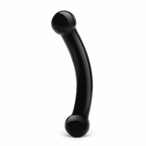 Szklane dildo - Glas Double Bull Black Szklane dildo - Glas Double Bull Black