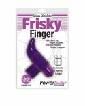 Wibrator na palec - PowerBullet Frisky Finger Purple