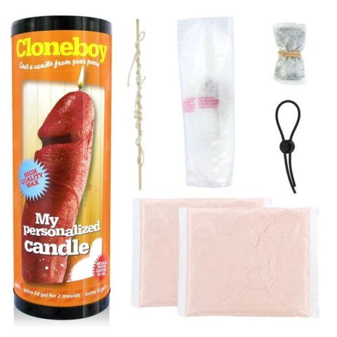 Zestaw do klonowania penisa świeca - Cloneboy Candle Red Zestaw do klonowania penisa świeca - Cloneboy Candle Red
