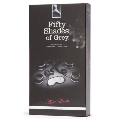 Zestaw do krępowania do łóżka - Fifty Shades of Grey Hard Limits Zestaw do krępowania do łóżka - Fifty Shades of Grey Hard Limits
