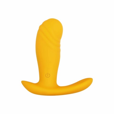 Evolved Novelties Creamsicle Orange - Wibrująca zatyczka analna z pilotem Evolved Novelties Creamsicle Orange - Wibrująca zatyczka analna z pilotem