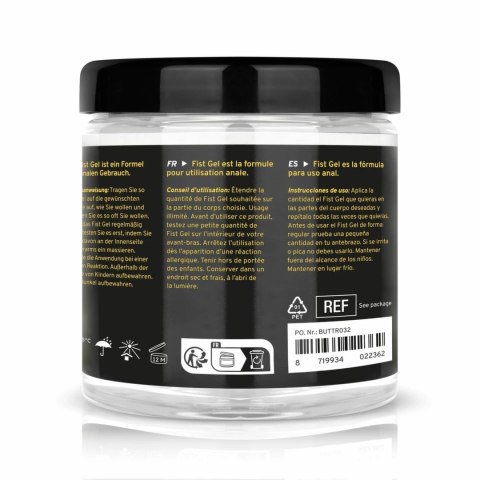 BUTTR Transparent Gel na bazie wody 500 ml - formuła nieklejąca BUTTR Transparent Gel na bazie wody 500 ml - formuła nieklejąca