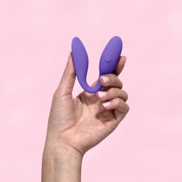 Blush Wellness Duo Purple - wielofunkcyjny model wibrujący, silikonowy