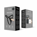 EasyToys Zestaw z uprzężą i modelem anatomicznym silikonowym czarny