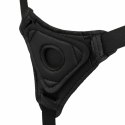 EasyToys Zestaw z uprzężą i modelem anatomicznym silikonowym czarny