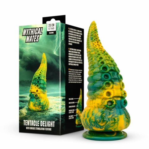 Mythical Mates Tentacle Delight Green & Yellow - model anatomiczny 22 cm Mythical Mates Tentacle Delight Green & Yellow - model anatomiczny 22 cm