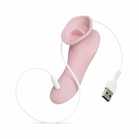 Sway Lay-On Pink - Intymny stymulator z majtkami, silikon, USB Sway Lay-On Pink - Intymny stymulator z majtkami, silikon, USB