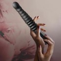 Temptasia Lazarus Black - Model z funkcją ruchu posuwistego, silikon Puria™