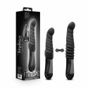 Temptasia Lazarus Black - Model z funkcją ruchu posuwistego, silikon Puria™