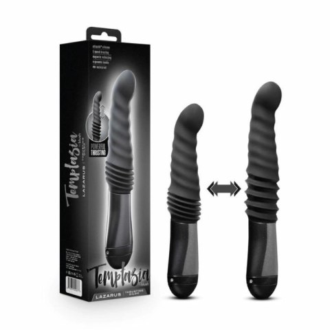 Temptasia Lazarus Black - Model z funkcją ruchu posuwistego, silikon Puria™ Temptasia Lazarus Black - Model z funkcją ruchu posuwistego, silikon Puria™