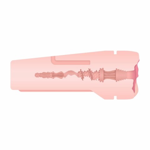 Evolved Grip It Light Pink - Anatomiczny model z wibrującym pierścieniem Evolved Grip It Light Pink - Anatomiczny model z wibrującym pierścieniem