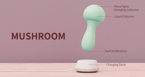 OTOUCH Mushroom Wand - silikonowy model relaksacyjny z podświetleniem, teal OTOUCH Mushroom Wand - silikonowy model relaksacyjny z podświetleniem, teal