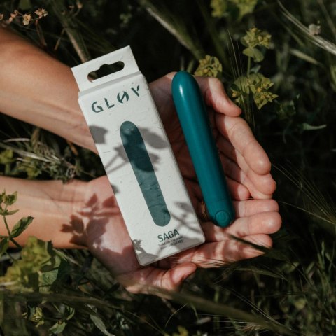 Glov Eco Bullet Green - ekologiczny miniwibrator, 10 trybow, USB Glov Eco Bullet Green - ekologiczny miniwibrator, 10 trybow, USB