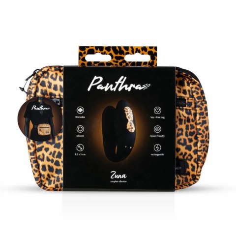 Panthra Zuna - wibrujący stymulator dla par, silikonowy, wodoodporny Panthra Zuna - wibrujący stymulator dla par, silikonowy, wodoodporny