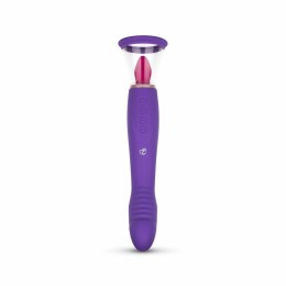Satisfyer Pleasure Pump G-Spot Vibrator Fioletowy 2 Nasadki USB