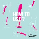 Teazers Pleasure Pump Pink - Pompa Intymna z Wibratorem G-Spot 2w1