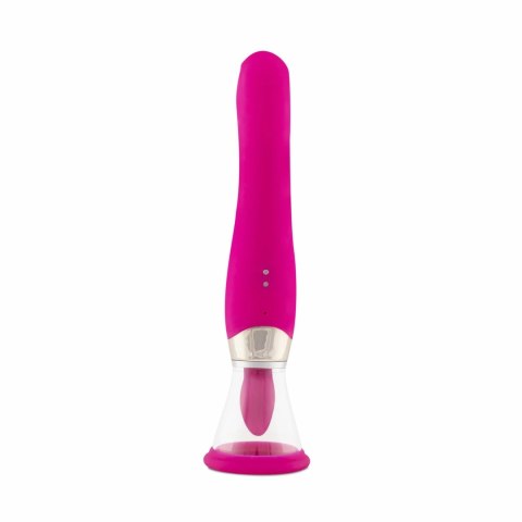 Teazers Pleasure Pump Pink - Pompa Intymna z Wibratorem G-Spot 2w1 Teazers Pleasure Pump Pink - Pompa Intymna z Wibratorem G-Spot 2w1