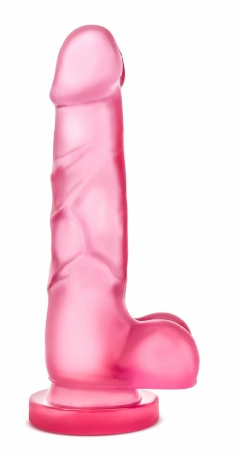 Blush B Yours Sweet 'N Hard 7 Pink model z przyssawką 18 cm Blush B Yours Sweet 'N Hard 7 Pink model z przyssawką 18 cm