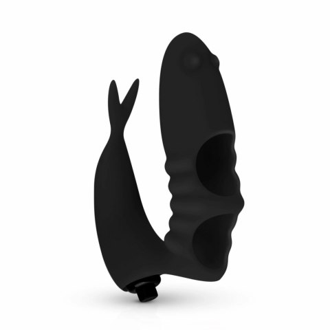 EasyToys Wibrujący Nakładka na Palec Czarny Silikonowy Model Ergonomiczny EasyToys Wibrujący Nakładka na Palec Czarny Silikonowy Model Ergonomiczny
