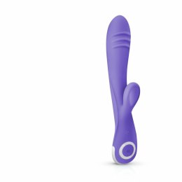 Fane Wibrator Intymny Rabbit z 10 Trybami i Podświetleniem LED, Rożowy