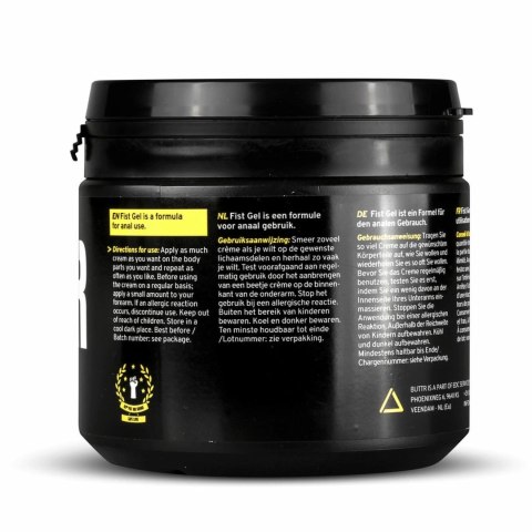 BUTTR Żel nawilżający Fisting Gel 500 ml - formuła wodna, gęsta konsystencja BUTTR Żel nawilżający Fisting Gel 500 ml - formuła wodna, gęsta konsystencja