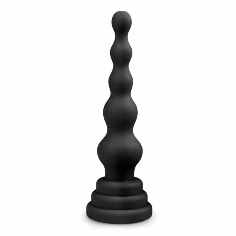 EasyToys Beaded Cone silikonowy stożek z koralikami, czarny EasyToys Beaded Cone silikonowy stożek z koralikami, czarny