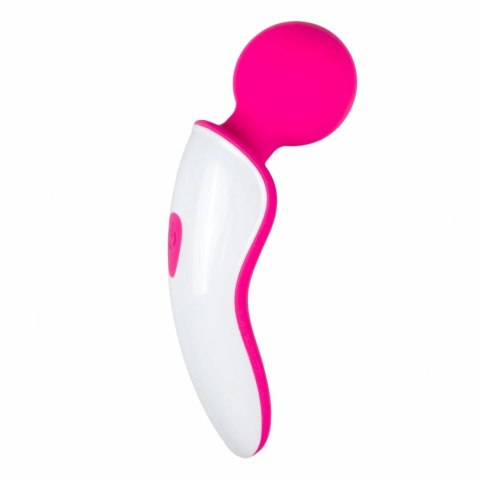 EasyToys Mini Wand - kompaktowy masażer wibrujący rożowo-biały EasyToys Mini Wand - kompaktowy masażer wibrujący rożowo-biały